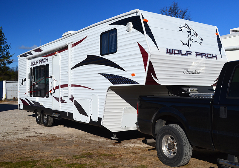 Wolf Pack RV Graphics Replacement
